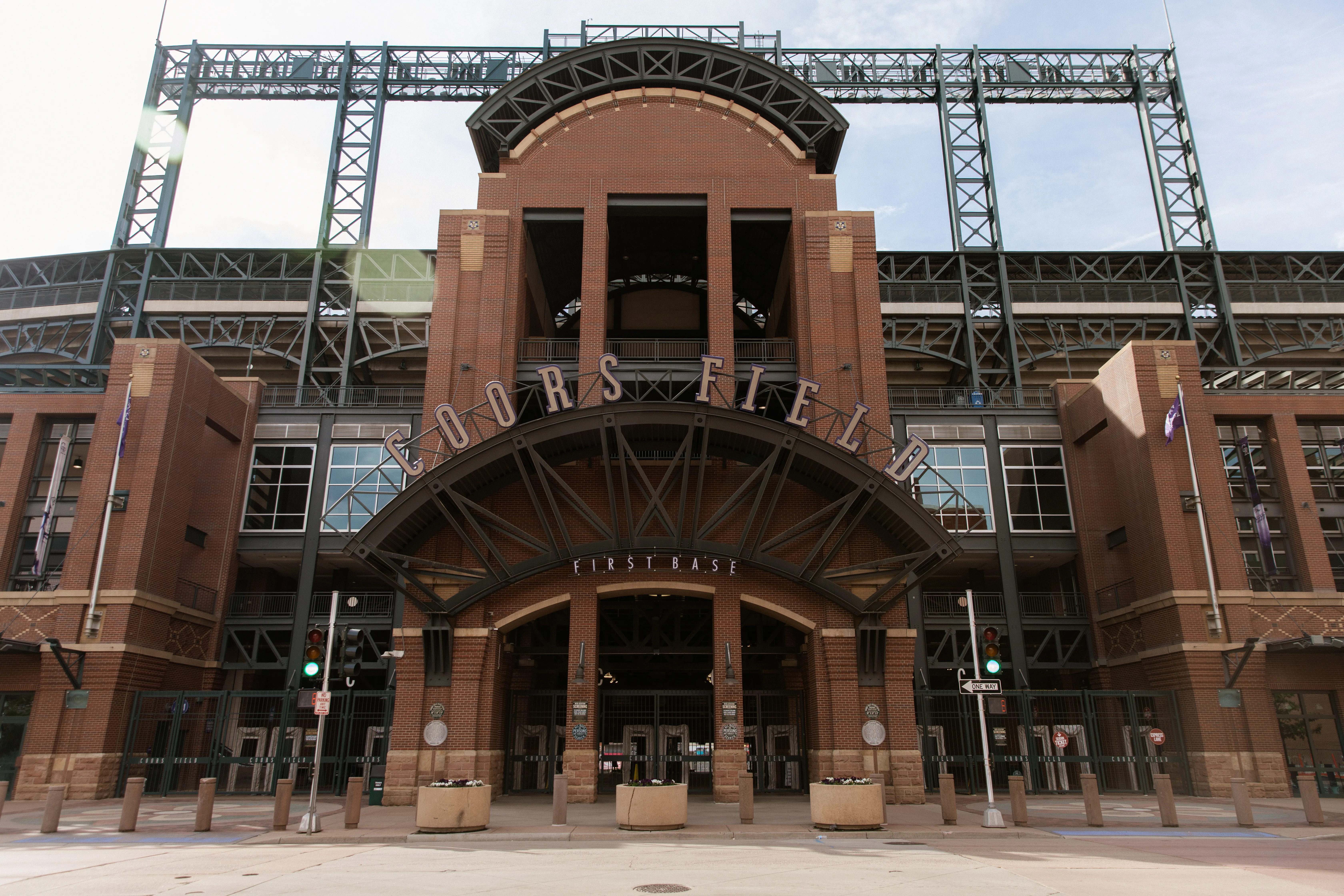 First base entrance at Coors Field